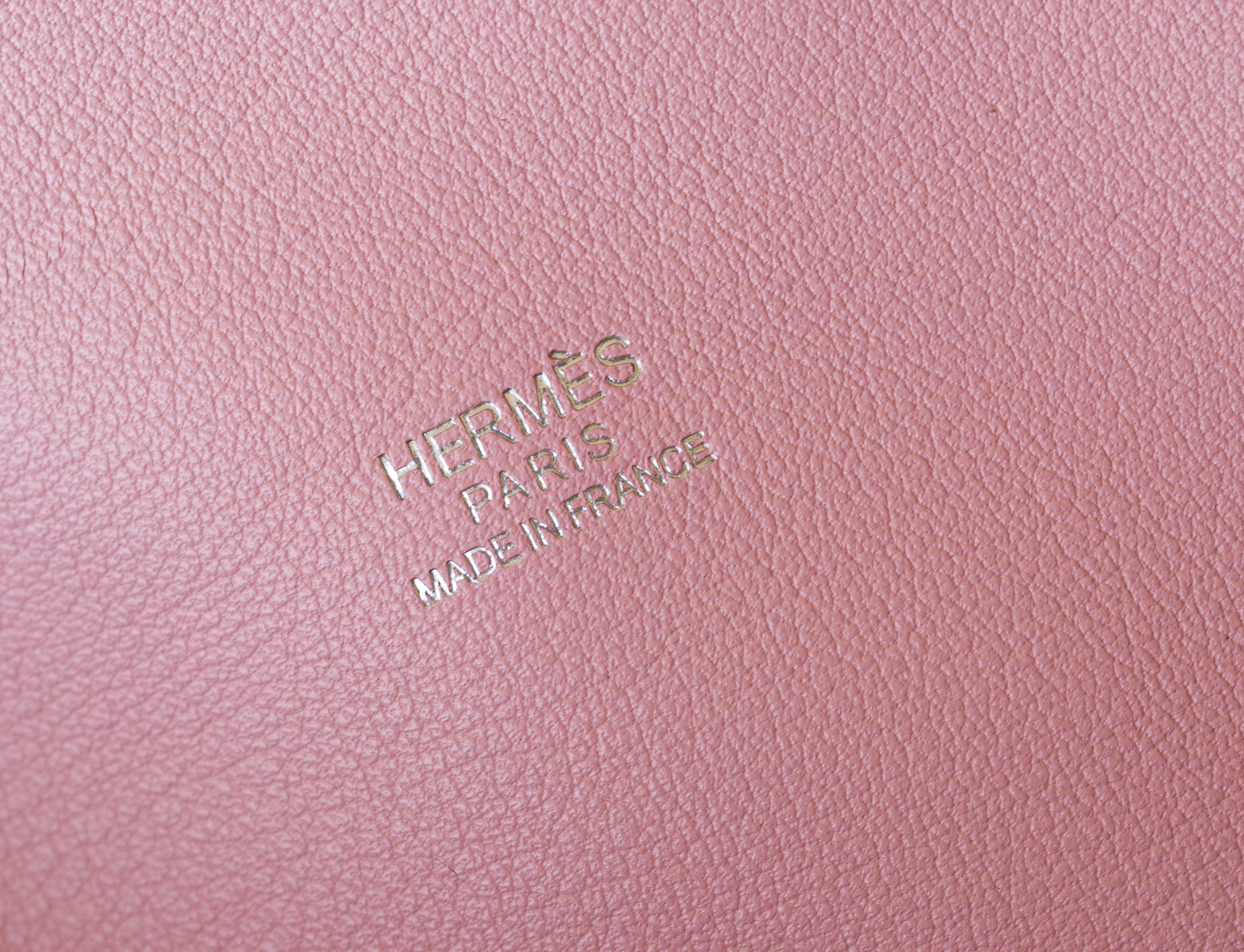 爱马仕新款女包 Hermes Toolbox 20/26cm 3Q水粉色原厂swift牛皮