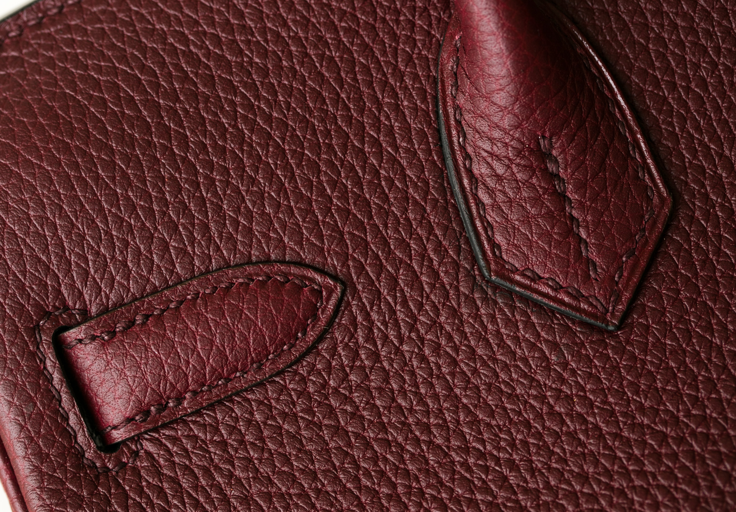 Hermes Birkin30cm 爱马仕CK55爱马仕红 原厂togo牛皮铂金包 金扣