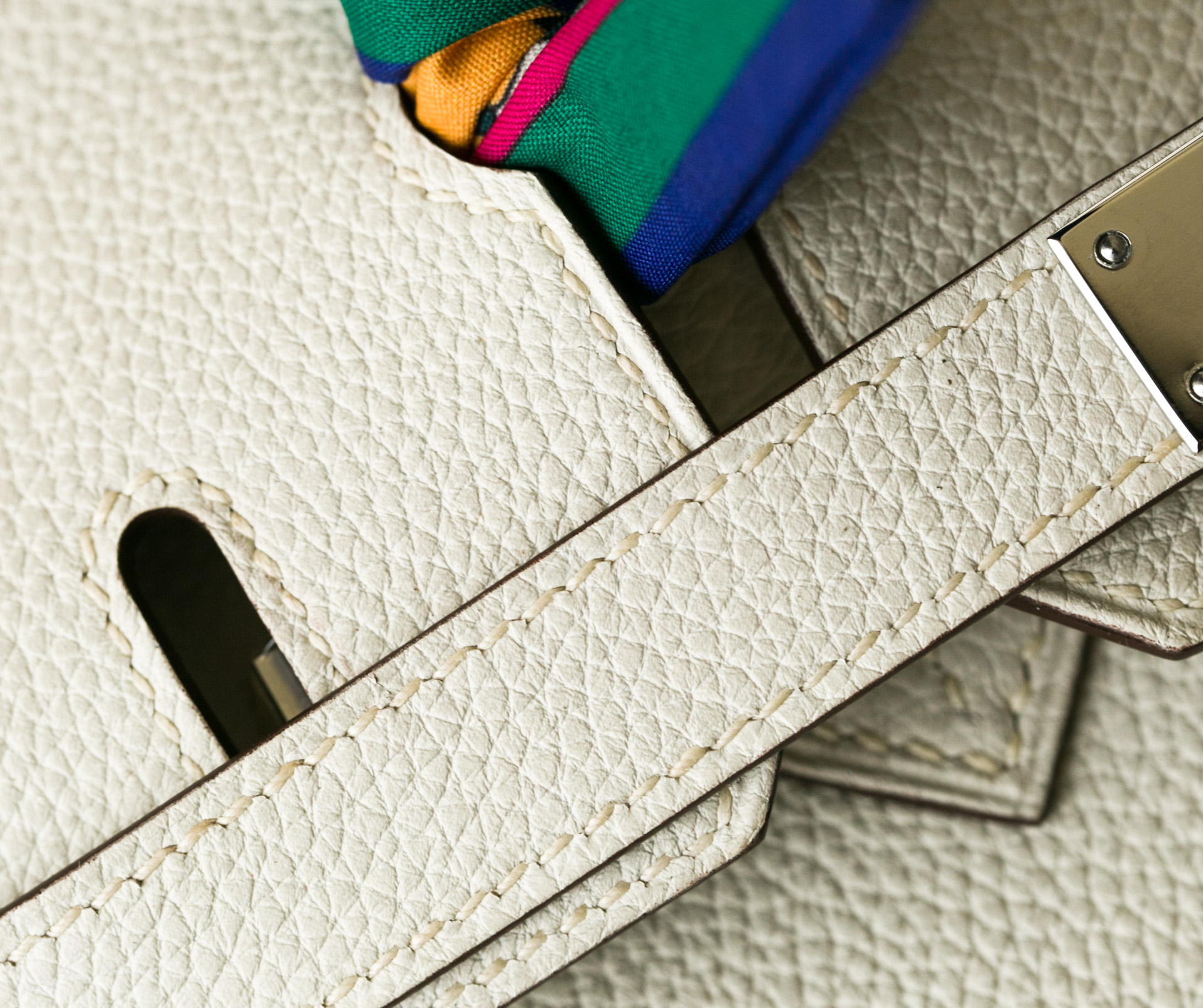 Hermes爱马仕铂金包 1F珍珠灰原厂顶级togo牛皮Birkin30cm