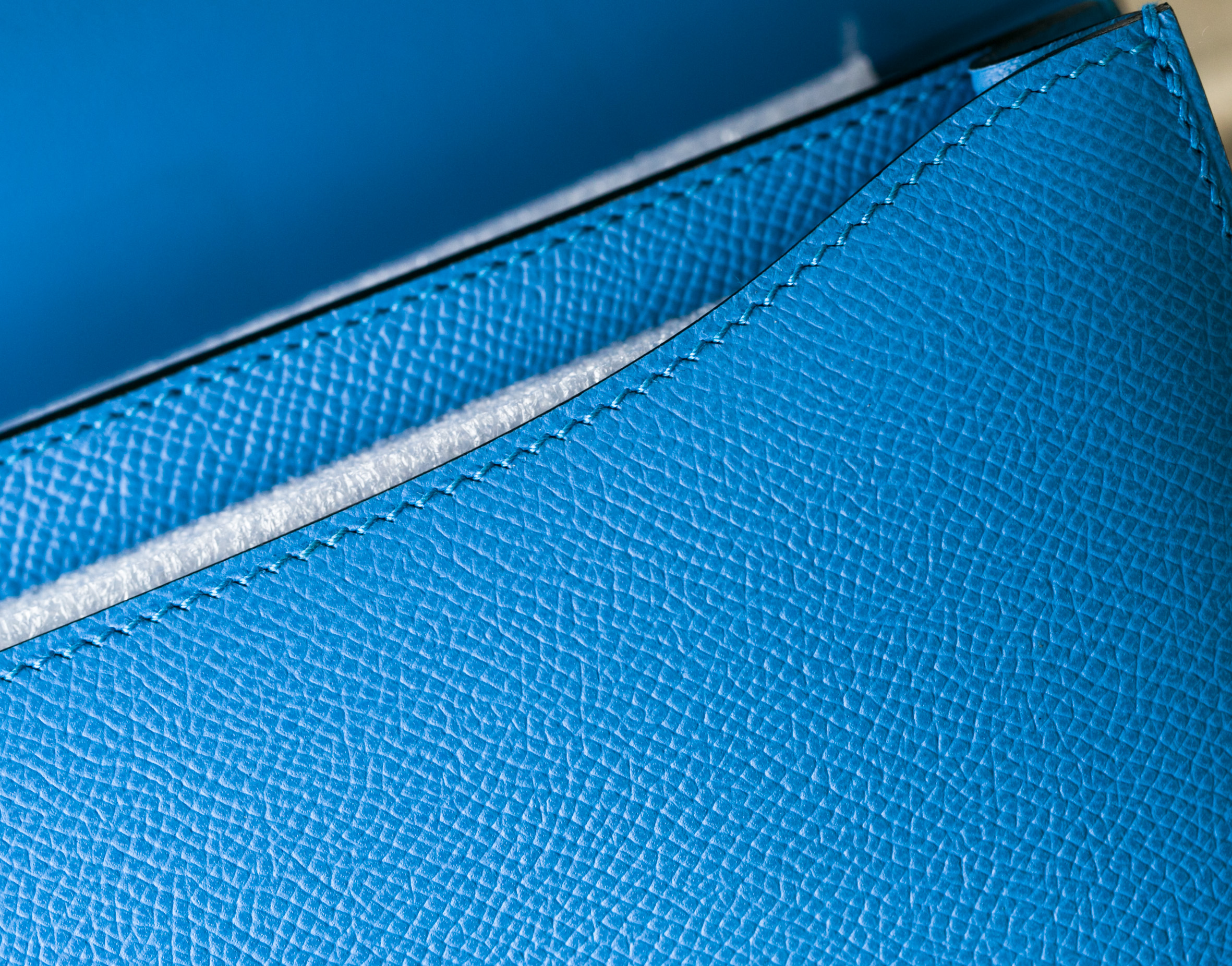爱马仕包包官网 Hermes Constance 26cm 2T天堂蓝epsom皮空姐包