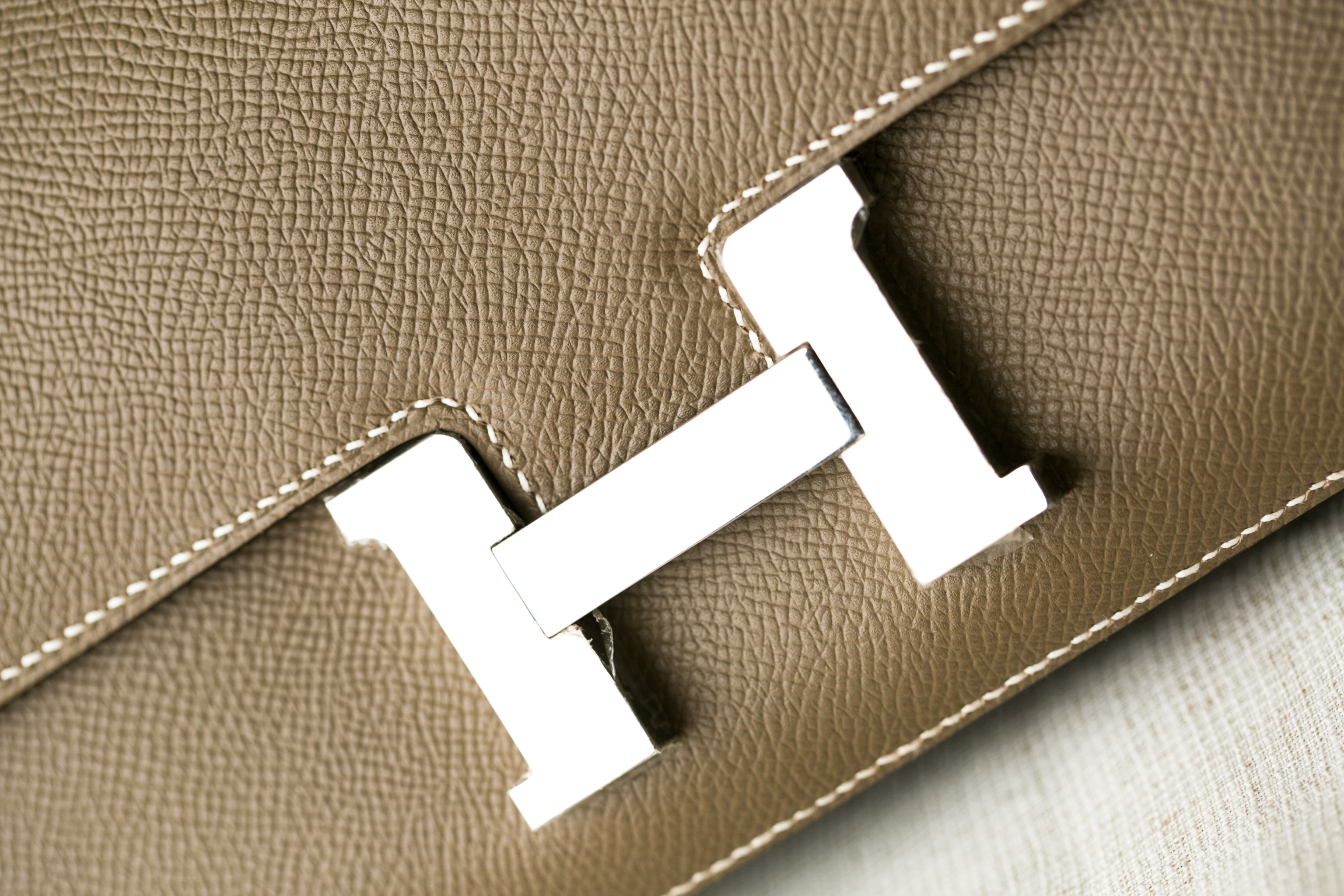 爱马仕空姐包价格 Hermes Constance26cm CK18大象灰进口epsom牛皮