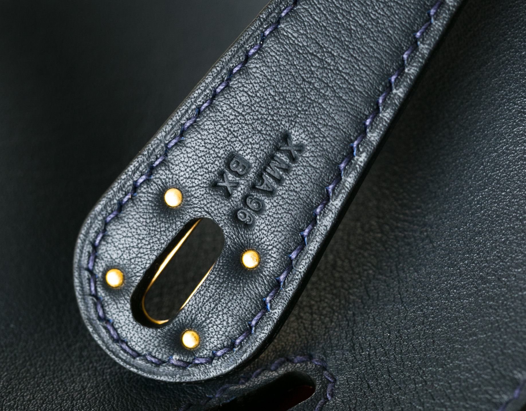 爱马仕琳迪包 Hermes Lindy30cm 午夜蓝拼罂粟橘口Swift牛皮