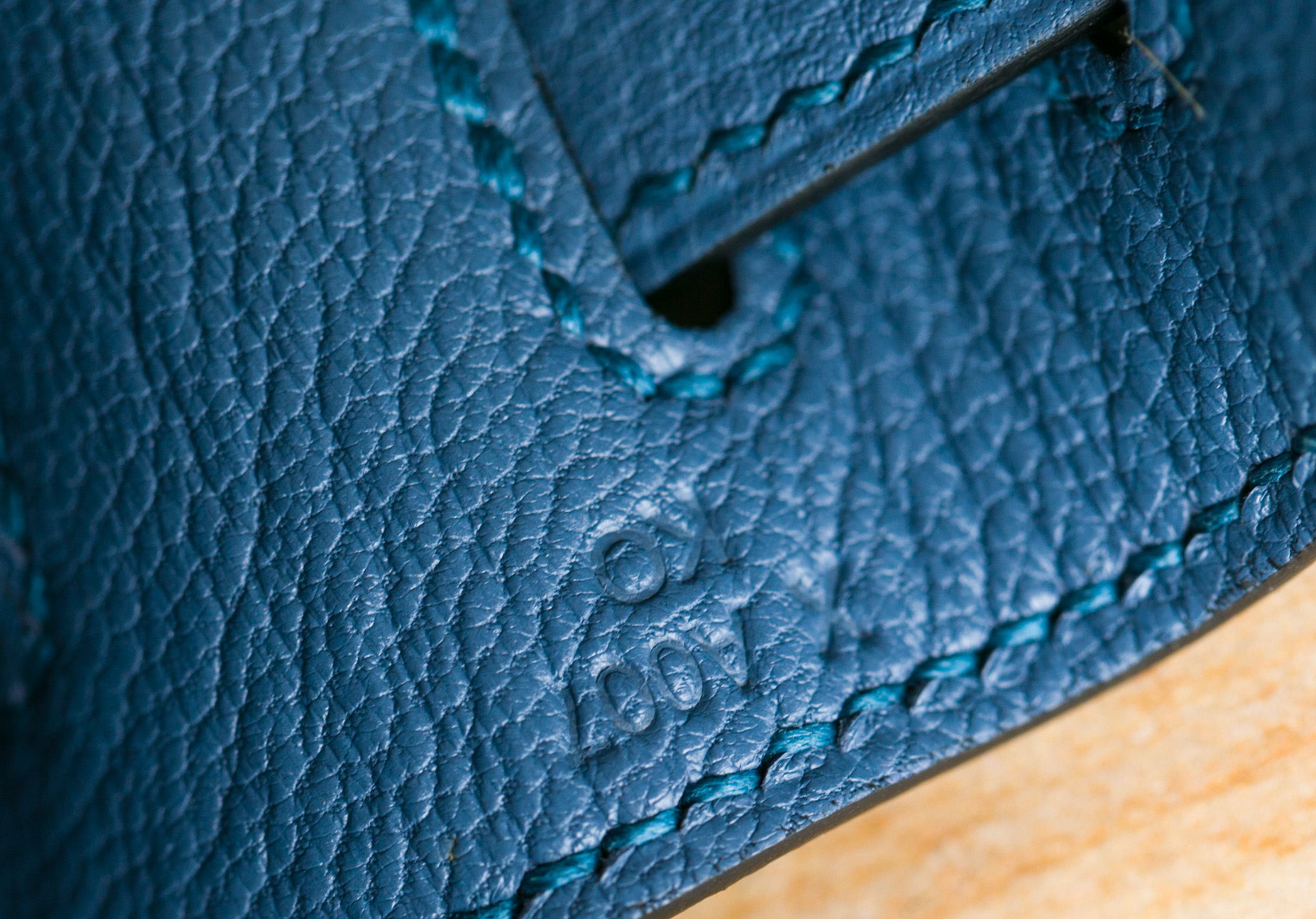 爱马仕Kelly包价格 Hermes 2R玛瑙蓝原厂togo牛皮凯莉包28cm 银扣