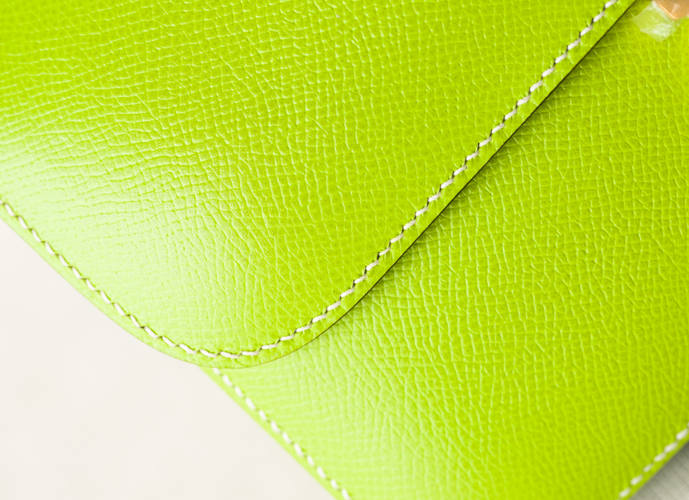 Hermes Constance 26cm 爱马仕6R奇异果绿进口epsom牛皮空姐包