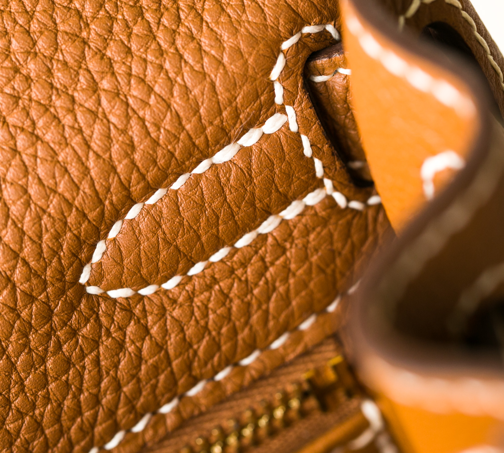 爱马仕包包官网 Hermes Kelly28cm CK37金色进口togo牛皮凯莉包