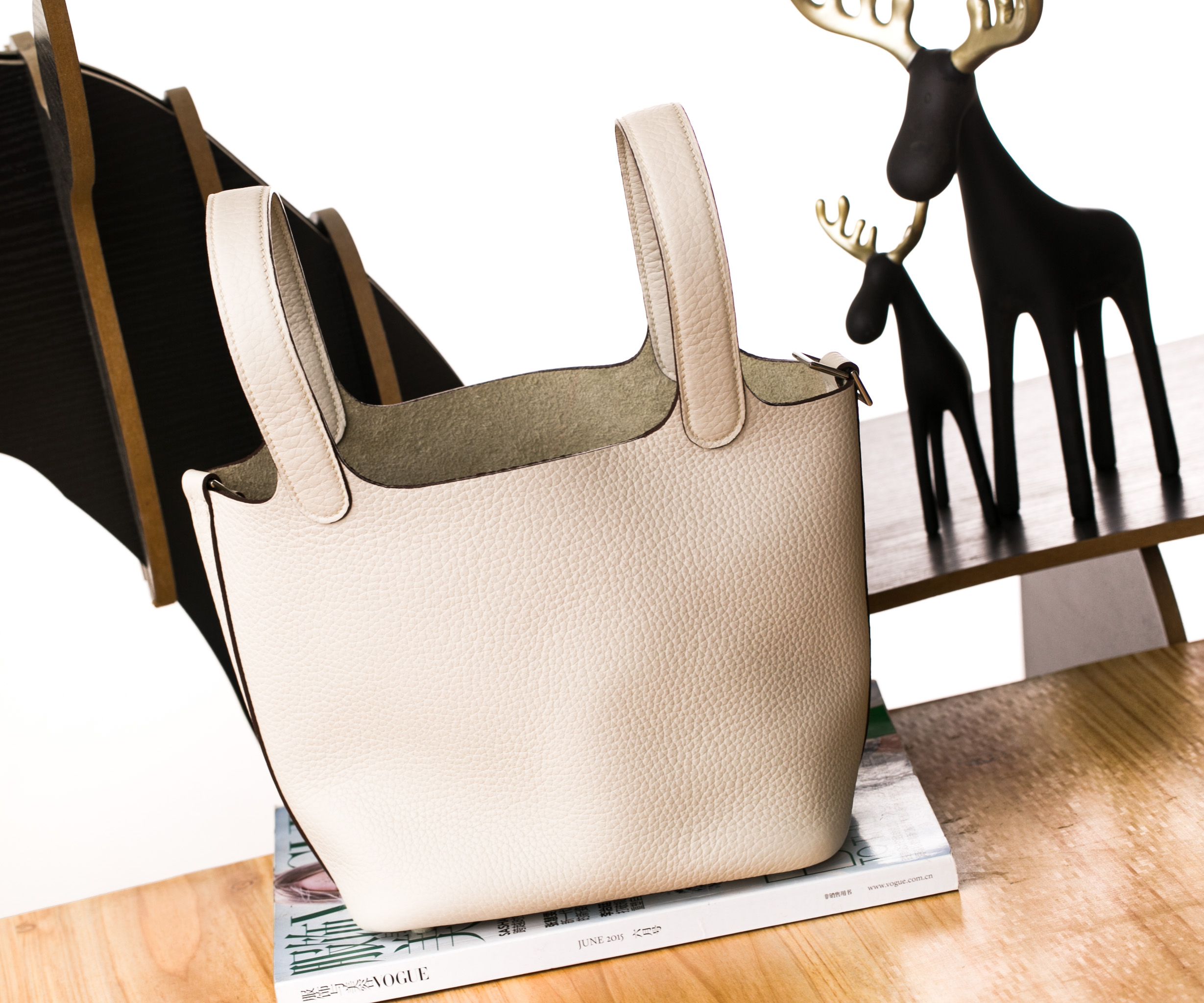 爱马仕女包 Hermes Picotin 18cm 3C羊毛白原厂顶级TC牛皮水桶包