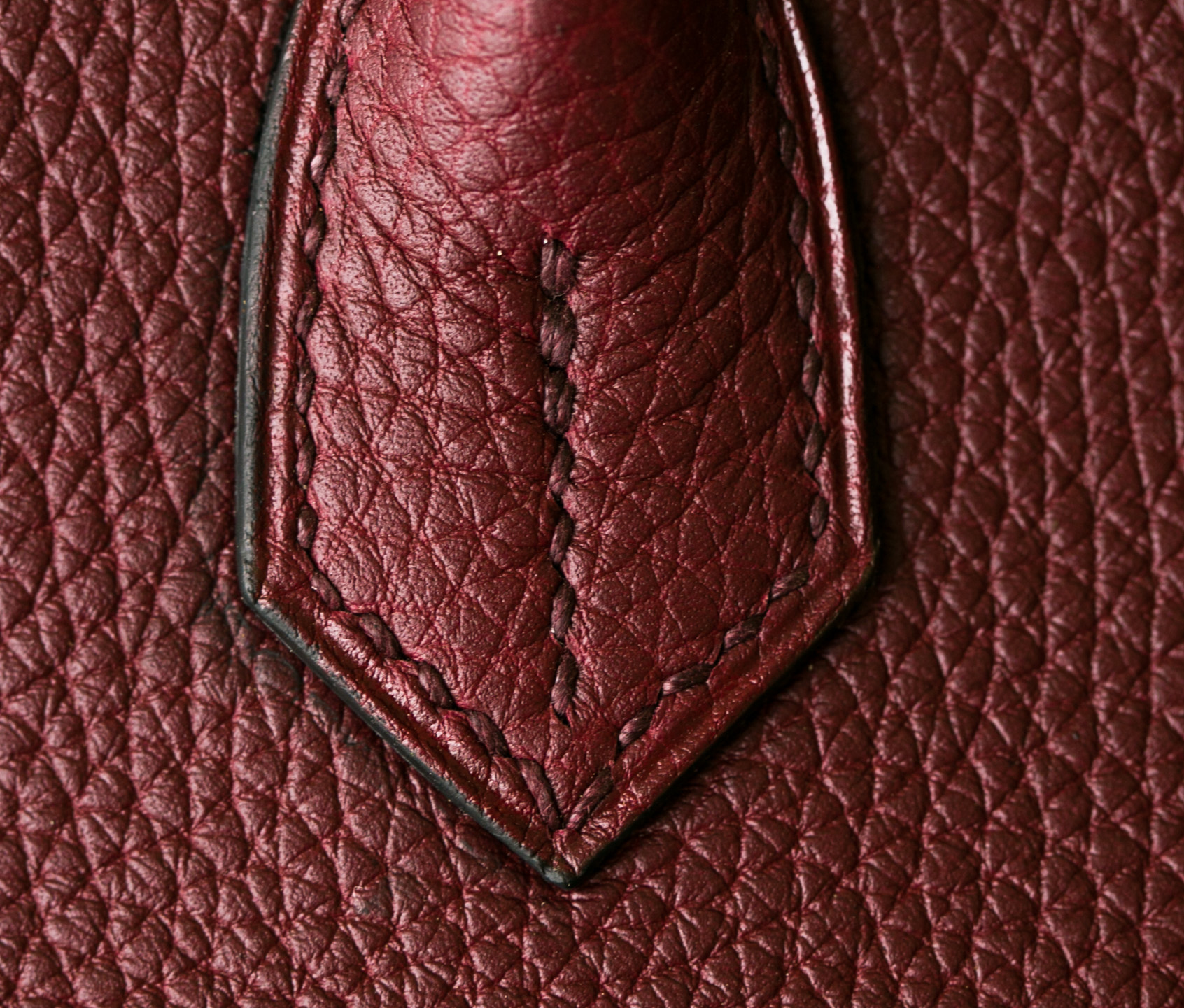 Hermes Birkin30cm 爱马仕CK55爱马仕红 原厂togo牛皮铂金包 金扣