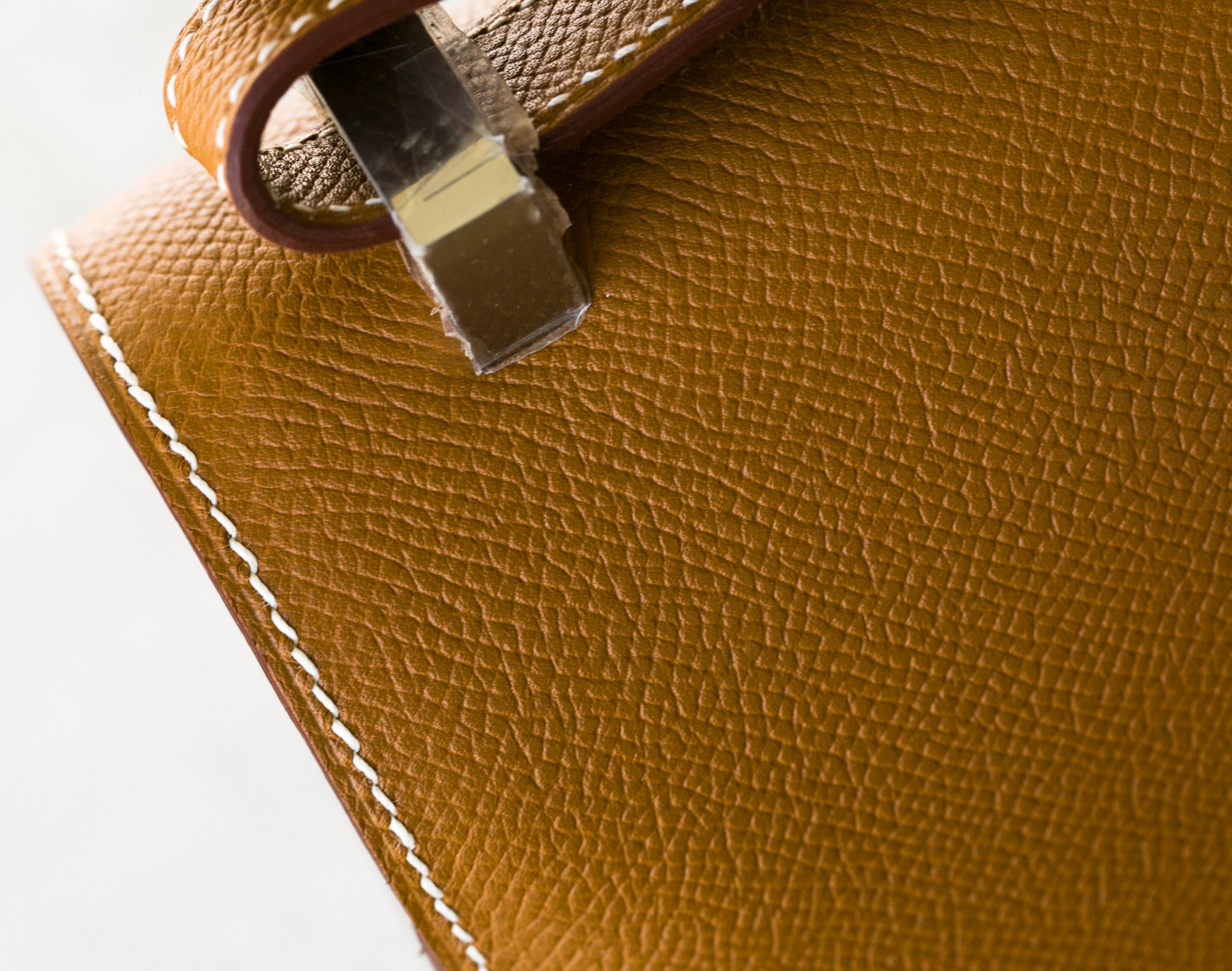 Hermes Constance 24cm 爱马仕CK37金色原厂epsom牛皮空姐包 银扣