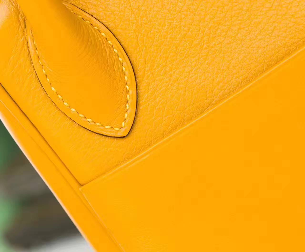 Hermes Lindy 30cm 爱马仕琳迪包 9V太阳黄原厂swift牛皮 金扣