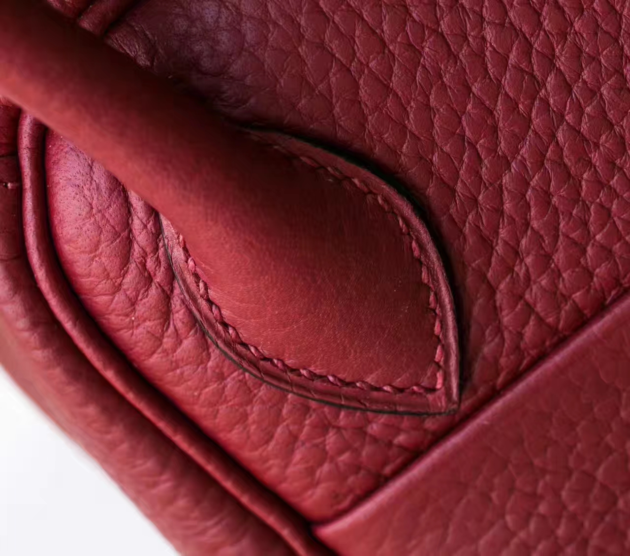 Hermes Lindy 26cm 爱马仕CK55爱马仕红原厂TC牛皮琳迪包 银扣