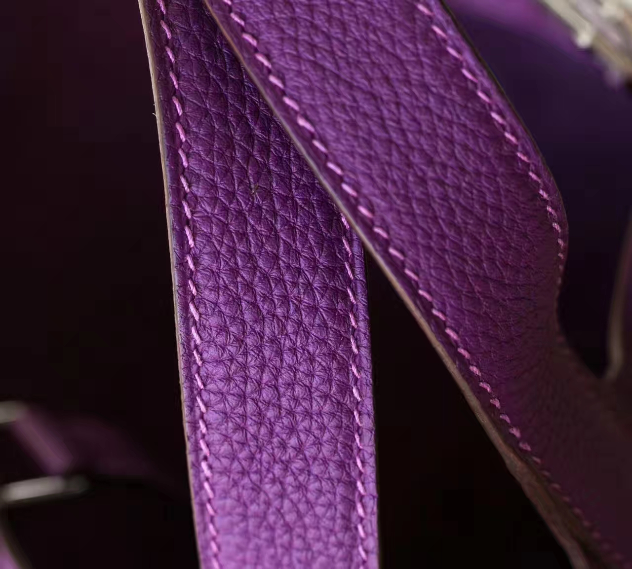 Hermes Picotin 22cm 爱马仕P9海葵紫原厂TC牛皮菜篮子包