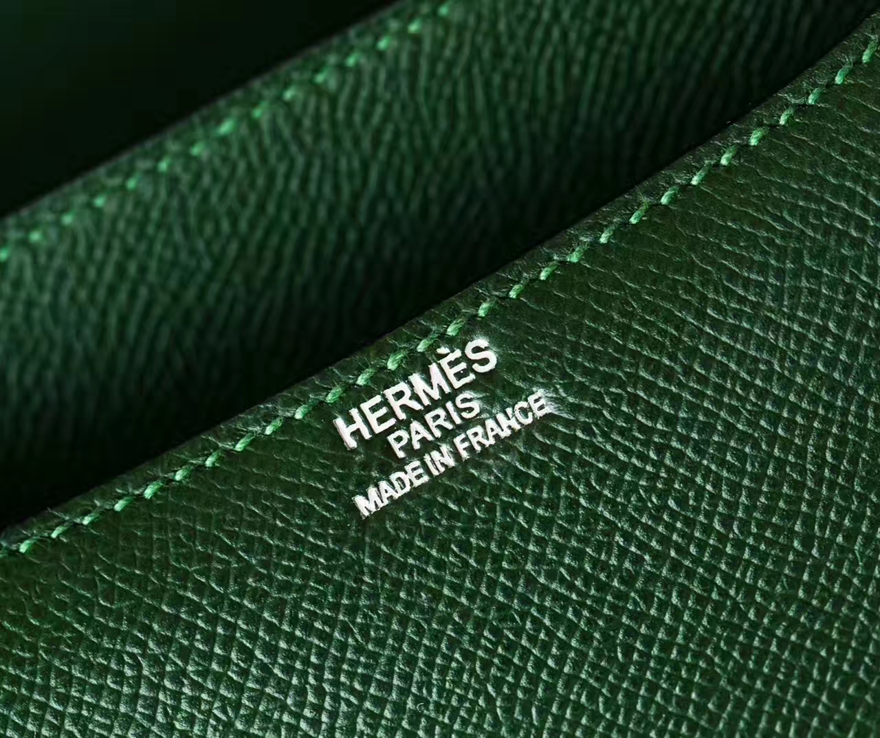 爱马仕Constance空姐包 Hermes英国绿原厂Epsom牛皮康斯坦包24cm