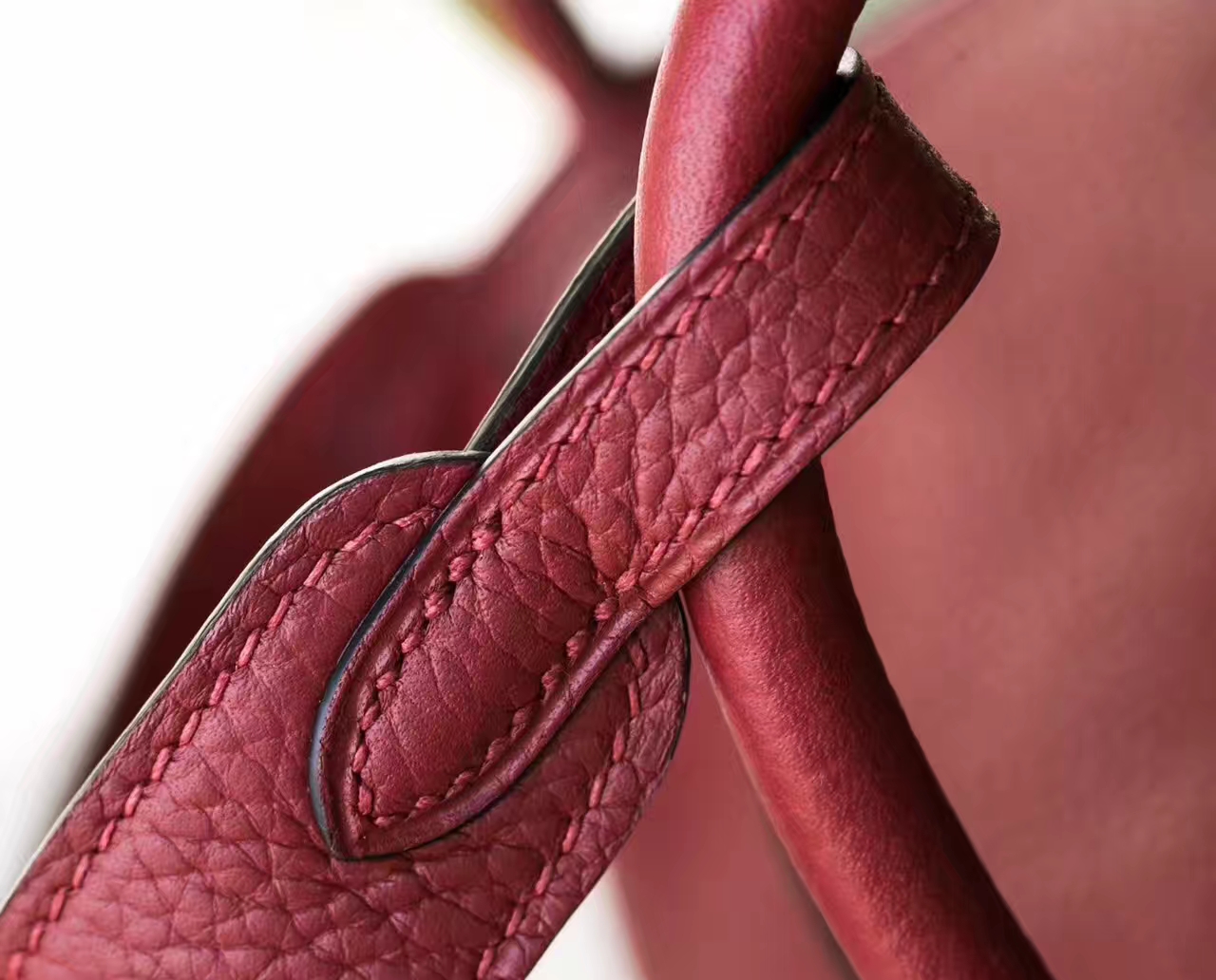 Hermes Lindy 26cm 爱马仕CK55爱马仕红原厂TC牛皮琳迪包 银扣