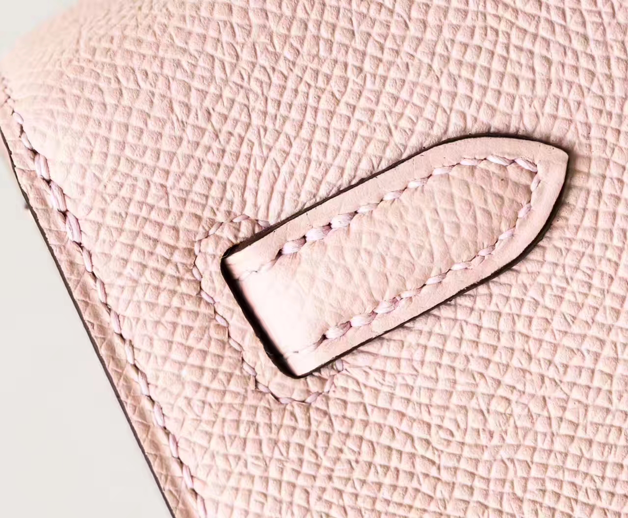 爱马仕凯莉包价格 Hermes Kelly 25cm 蔷薇粉原厂epsom牛皮 银扣