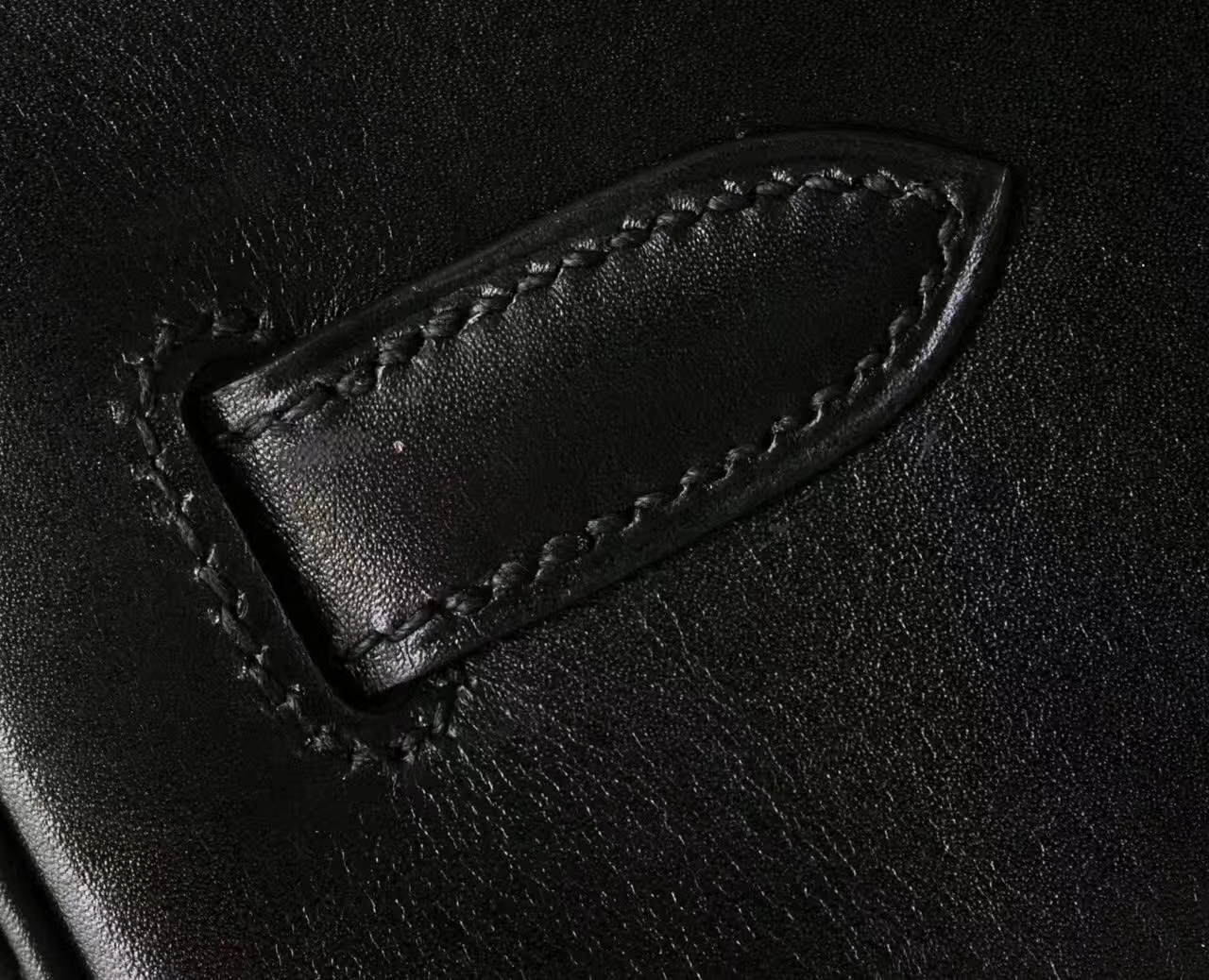 爱马仕铂金包价格 Hermes Birkin 35cm黑色原厂box牛皮内拼斑鸠灰