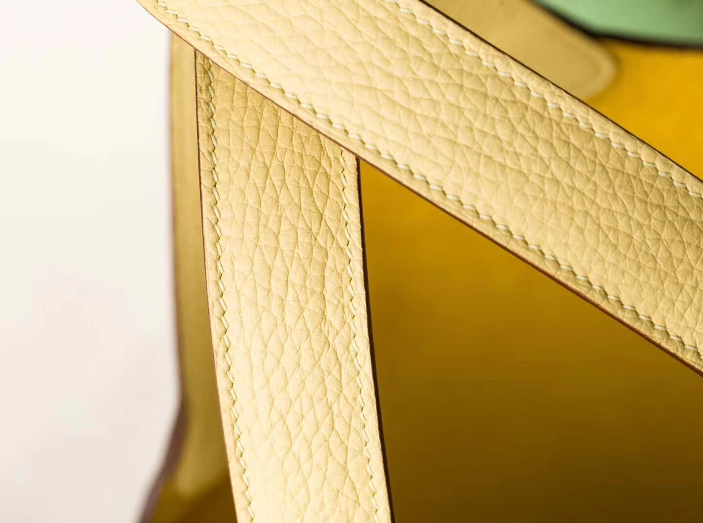 Hermes Picotin 22cm 爱马仕1Z小鸡黄原厂TC牛皮菜篮子包水桶包 银扣