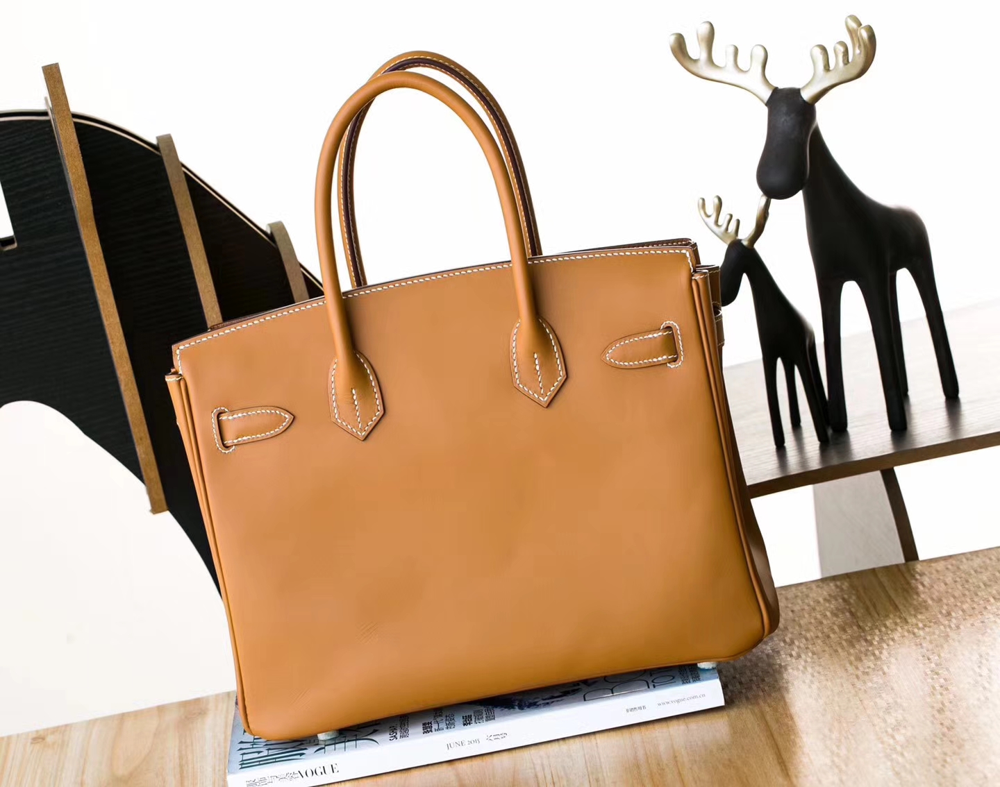 爱马仕铂金包尺寸 Hermes CK37金色顶级box牛皮Birkin30cm 金扣