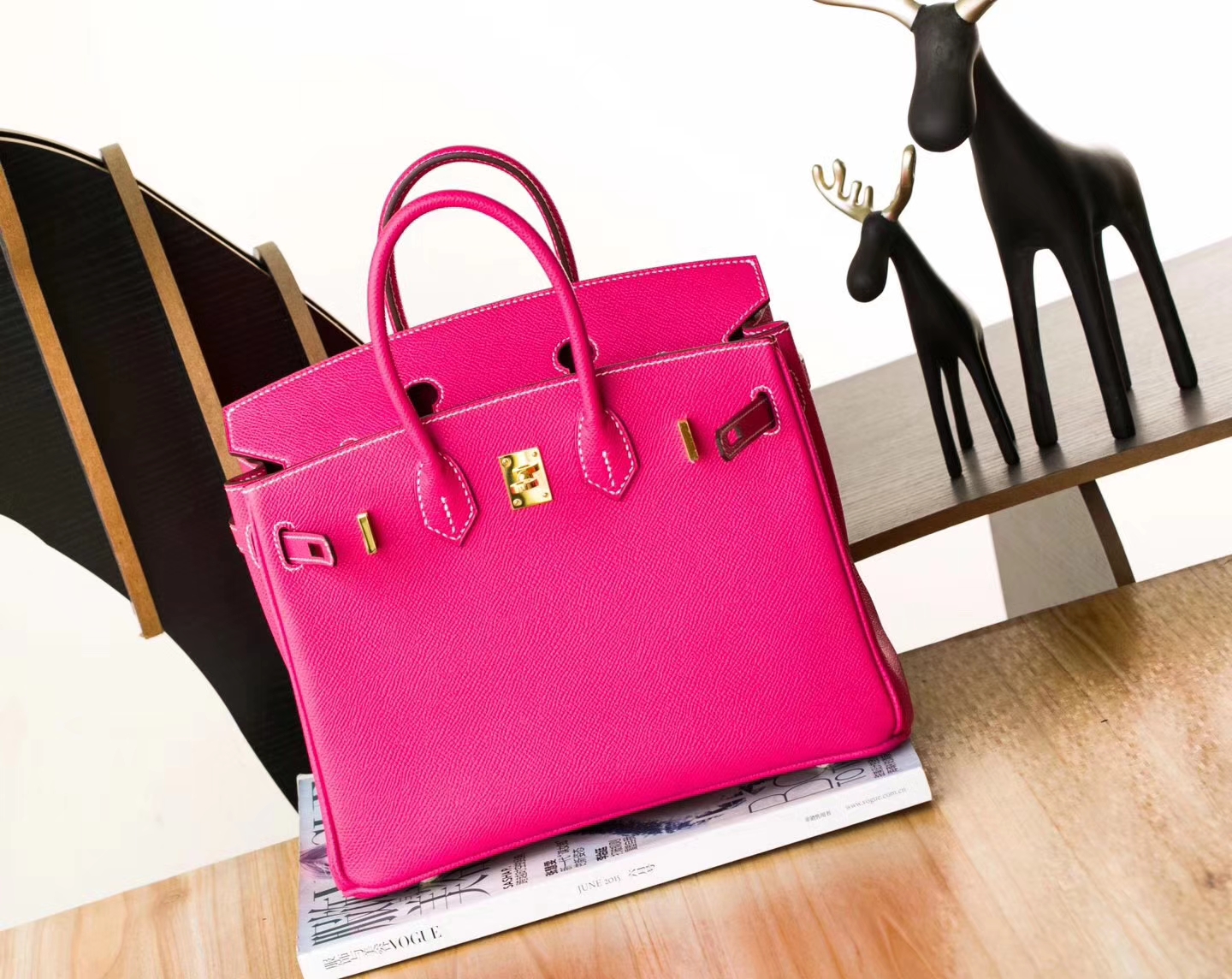 爱马仕Birkin包包尺寸 Hermes E5糖果粉Epsom牛皮铂金包25cm 金扣
