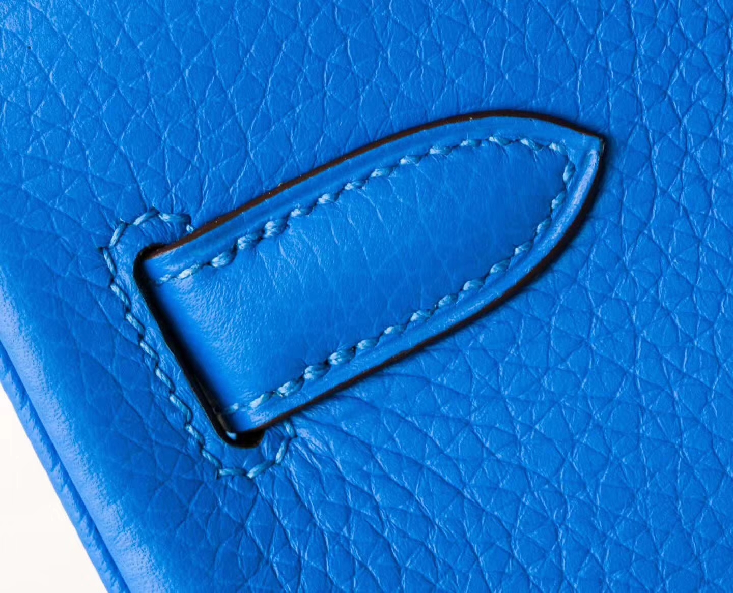 爱马仕新款铂金包 Hermes B3坦桑尼亚蓝拼Z6孔雀绿Birkin包包30cm 金扣