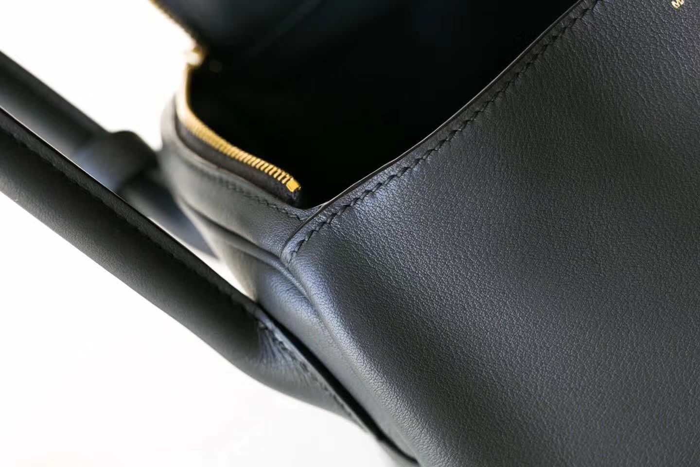 爱马仕Lindy女包 Hermes 88石墨灰原厂御用Swift牛皮琳迪包26CM 金扣
