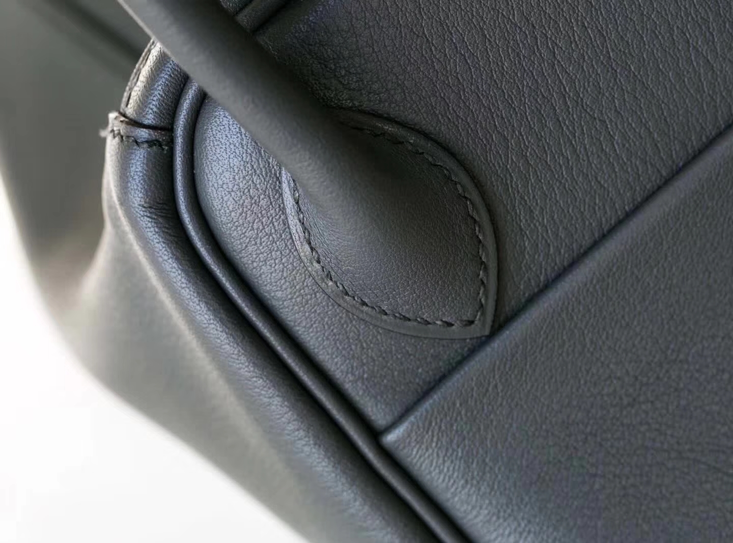 爱马仕Lindy女包 Hermes 88石墨灰原厂御用Swift牛皮琳迪包26CM 金扣
