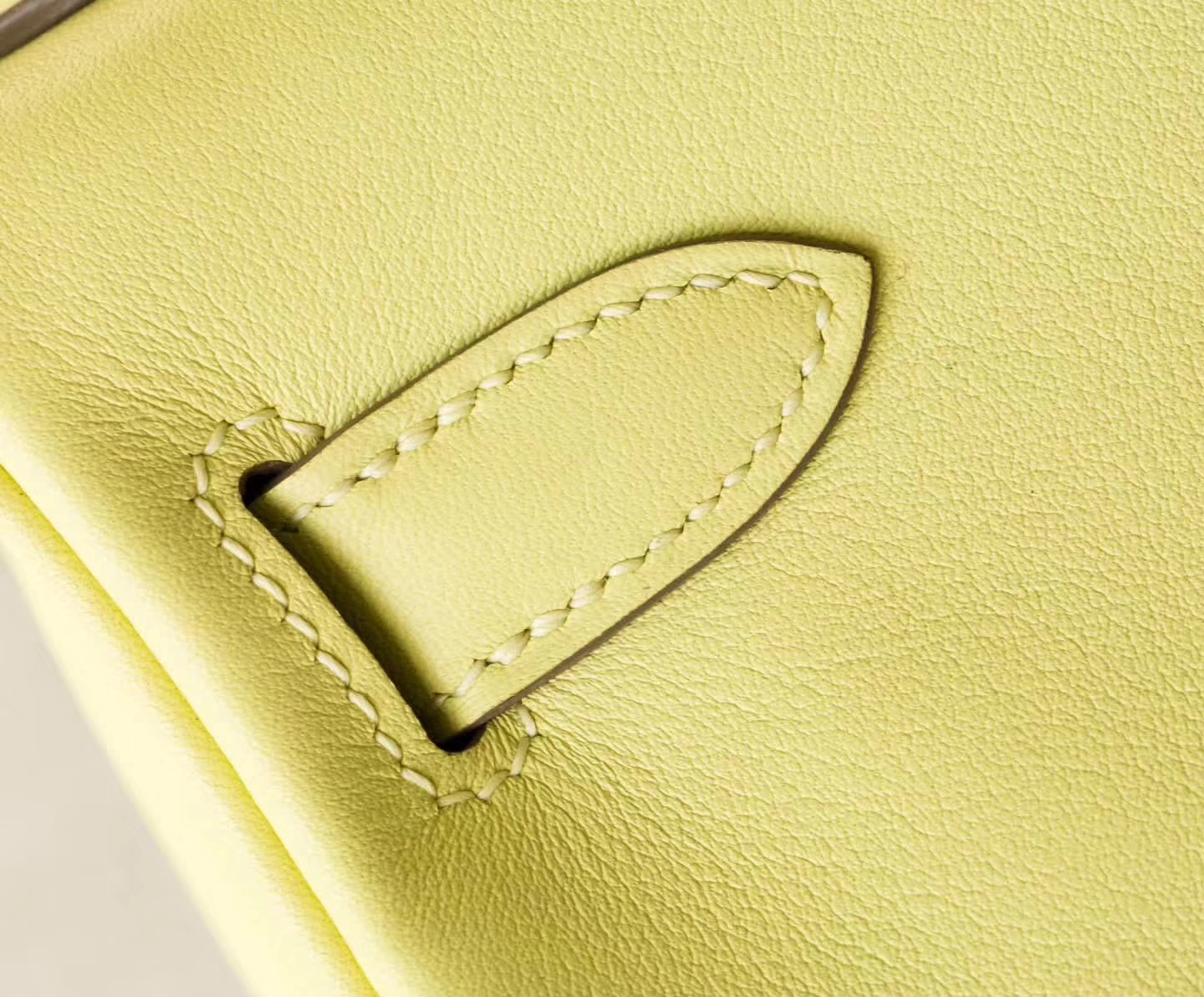 爱马仕Kelly女包 Hermes 1Z小鸡黄顶级Swift牛皮凯莉包28CM 银扣