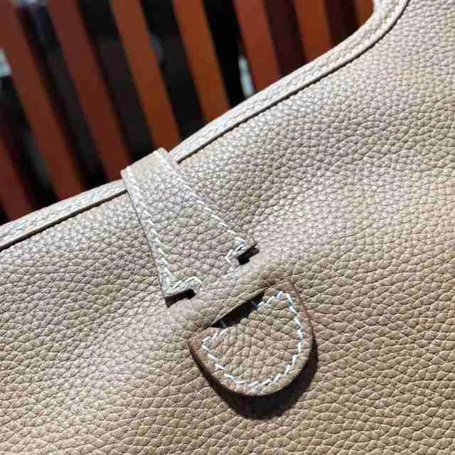 爱马仕包包价格 Hermes Evelyne28CM 金棕色顶级Togo牛皮伊芙林包