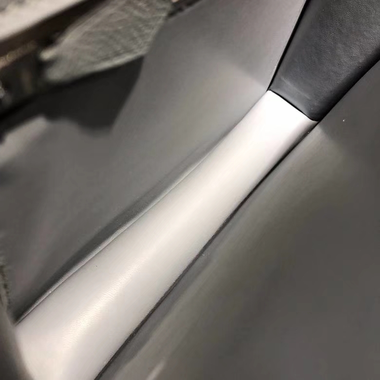 Hermes经典女包 爱马仕顶级Epsom牛皮空姐包Constance24CM 冰川蓝银扣