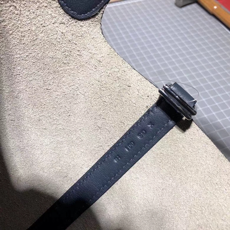 爱马仕菜篮子包 Hermes Picotin Lock18cm 冰川灰Clemence牛皮拼深蓝色Swift牛皮