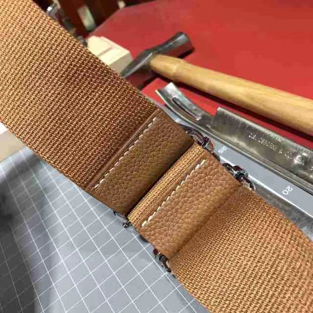 爱马仕包包价格 Hermes Evelyne28CM 金棕色顶级Togo牛皮伊芙林包