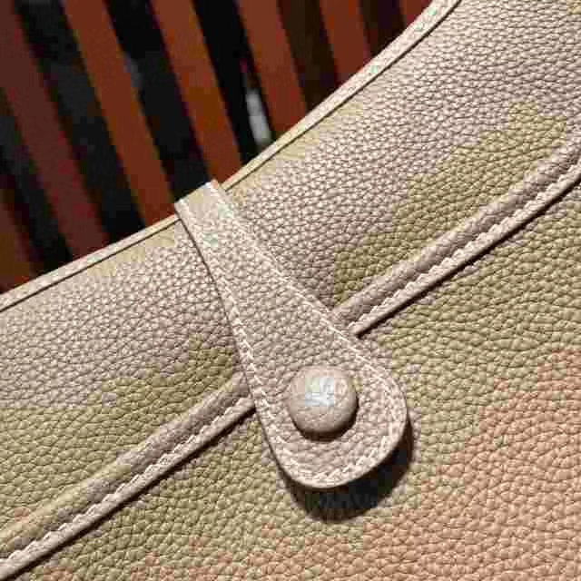 爱马仕包包价格 Hermes Evelyne28CM 金棕色顶级Togo牛皮伊芙林包