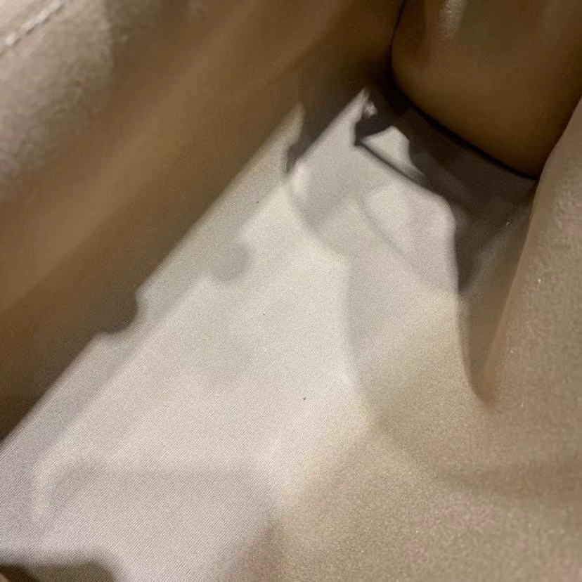 爱马仕女包价格 Hermes Herbag31CM 休闲风衣灰帆布拼马鞭皮手提包