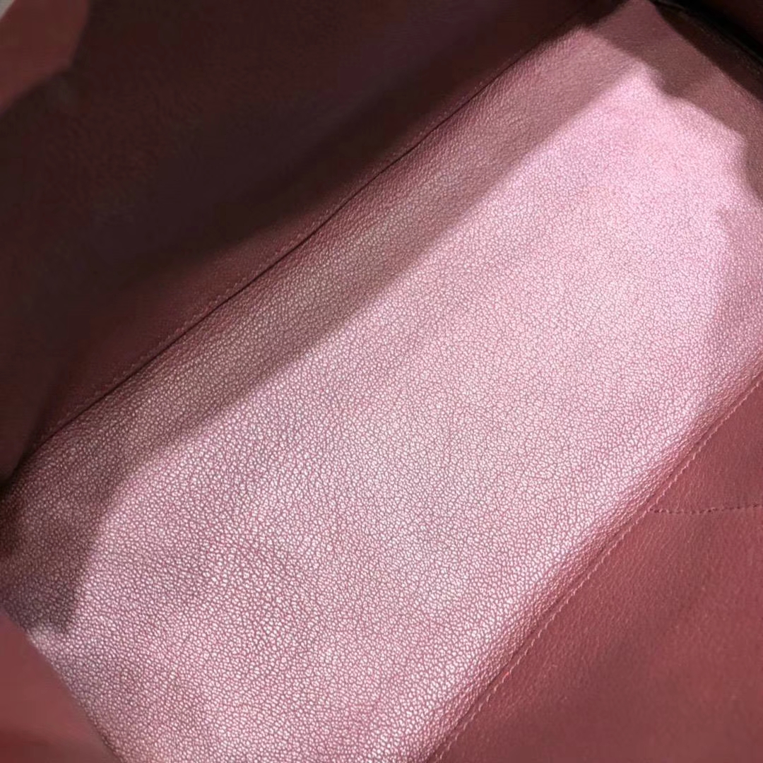 爱马仕凯莉包价格 Hermes Kelly32CM 波尔多酒红Togo牛皮 金扣
