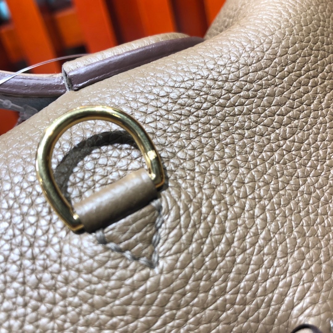 爱马仕包包价格 Hermes 24-24Kelly深大象灰进口Togo小牛皮凯莉包29CM 金扣