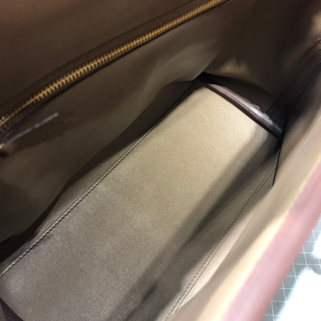 爱马仕包包价格 Hermes 24-24Kelly深大象灰进口Togo小牛皮凯莉包29CM 金扣