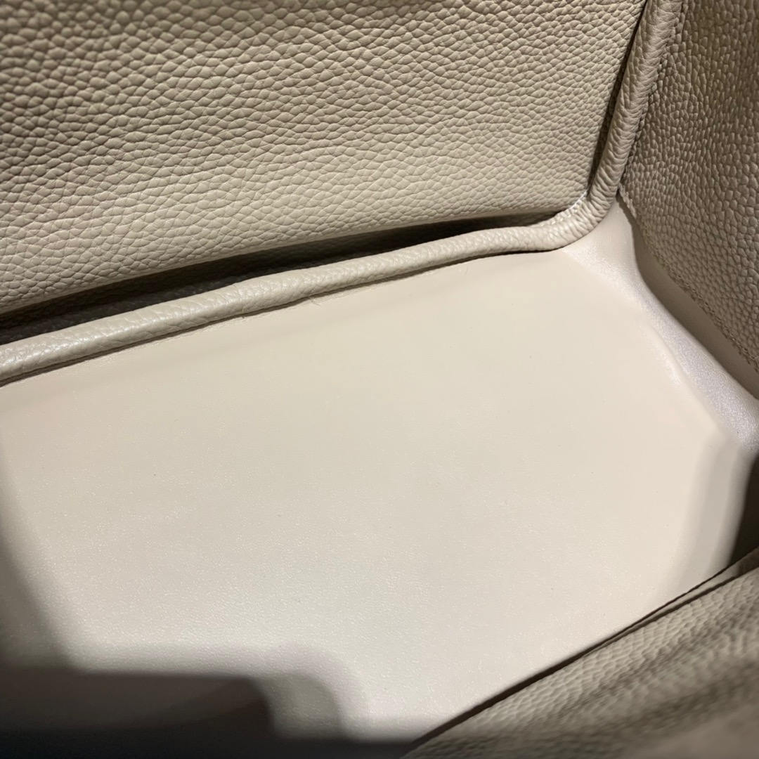 现货 爱马仕拼色琳迪包 Hermes Lindy30CM 宝石蓝拼沥青灰Togo牛皮 金扣