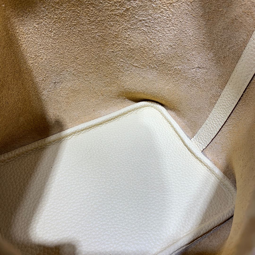 现货 爱马仕菜篮子包 Hermes Picotin18CM 1Z小鸡黄Togo小牛皮 银扣