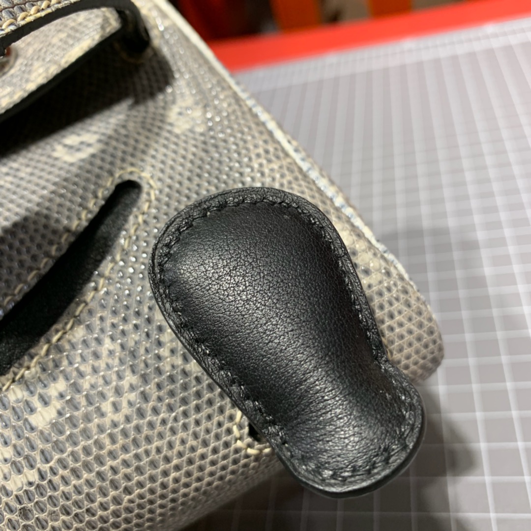 Hermes Kelly Doll16CM 爱马仕喜马拉雅色印尼一级蜥蜴皮千禧娃娃凯莉包女包