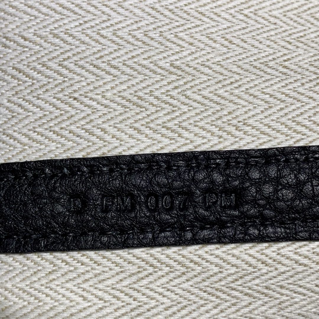 爱马仕花园包价格 Hermes Garden Party30CM 89黑色Negonda皮 银扣