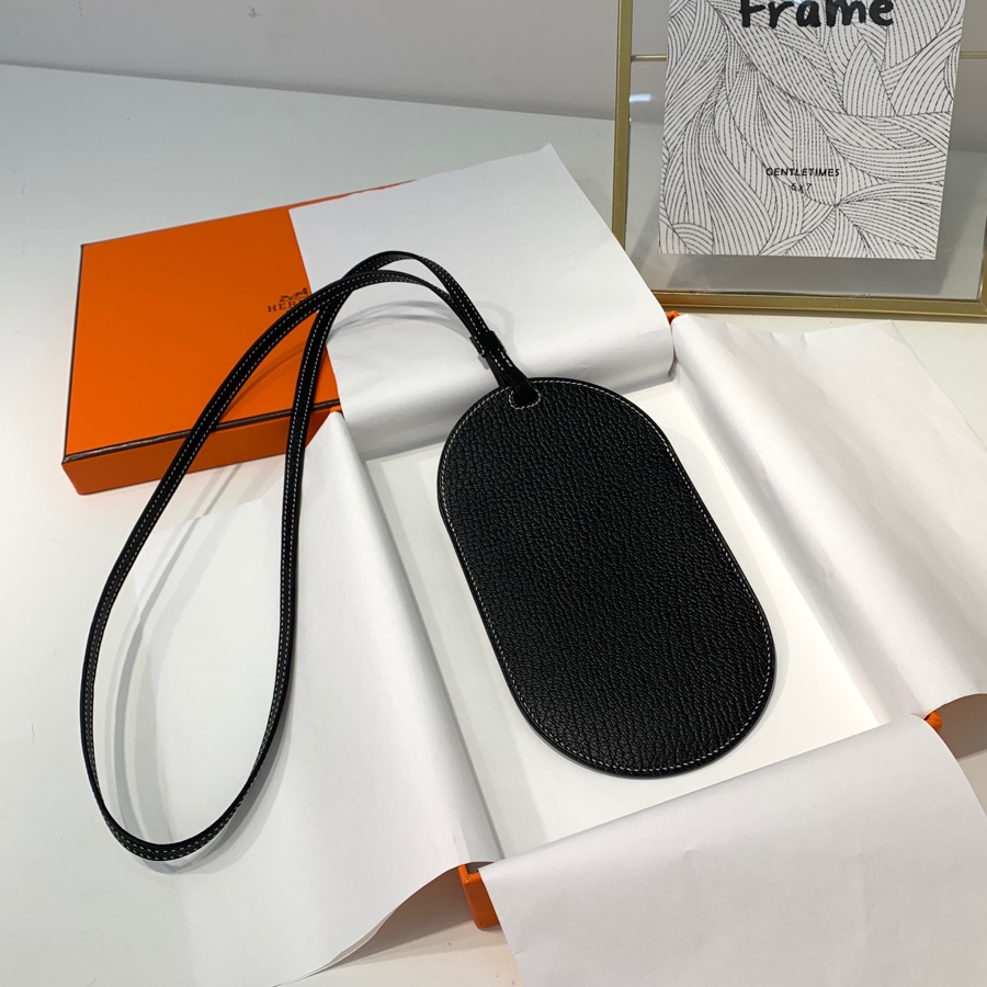现货 爱马仕挂件批发 Hermes World B新款包包挂件挂饰 黑色