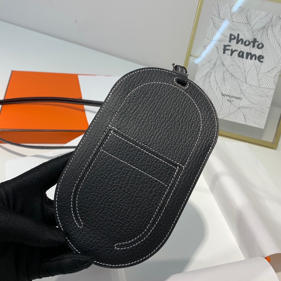 现货 爱马仕挂件批发 Hermes World B新款包包挂件挂饰 黑色